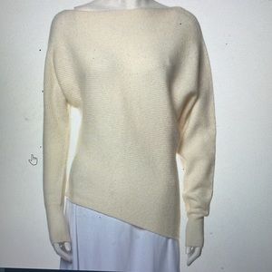 Intermix revolve bateau neckline cashmere sweater petite